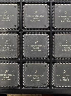全新原装 MC9S12XD256CAL-1M84E 封装QFP-112 汽车电脑板CPU芯片
