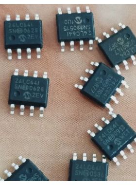 原厂供应24LC64T-I/SN 电可擦除可编程只读存储器全新原装进口IC