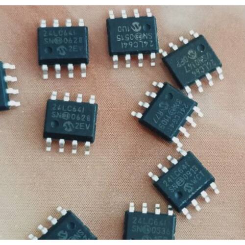 原厂供应24LC64T-I/SN 电可擦除可编程只读存储器全新原装进口IC