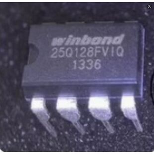直插IC W25Q128FVIQ 25Q128FVIQ 16M主板BIOS芯片 DIP-8脚
