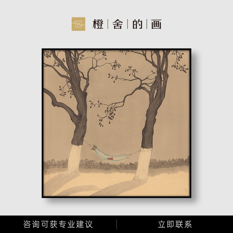 【官方正品】岁月静安好-诗经 油画