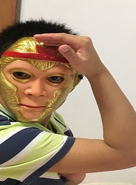 万圣节唐僧沙和尚猪八戒面罩舞会儿童卡通猪猪孙悟空西游记面具
