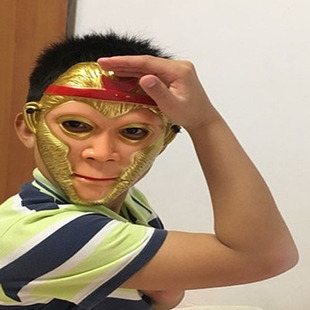万圣节唐僧沙和尚猪八戒面罩舞会儿童卡通猪猪孙悟空西游记面具