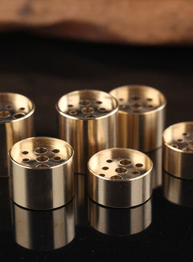 创意黄铜线香香插家用九孔插香卧架简约线香炉沉香薰香炉香座香托