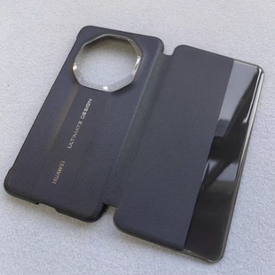 原装正品适用华为mate70rs保时捷非凡大师60rs真皮手机壳新款50RS超薄全包40rs防摔保护套智能视窗翻盖皮套