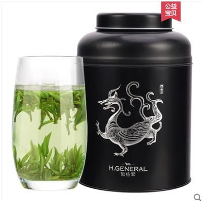 徽将军绿茶明前特级手工黄山毛峰250g徽茶2024年新茶嫩芽春茶茶叶