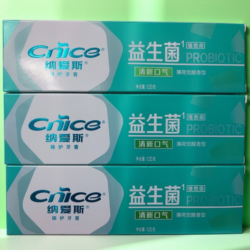纳爱斯益生菌牙膏平衡口腔菌群