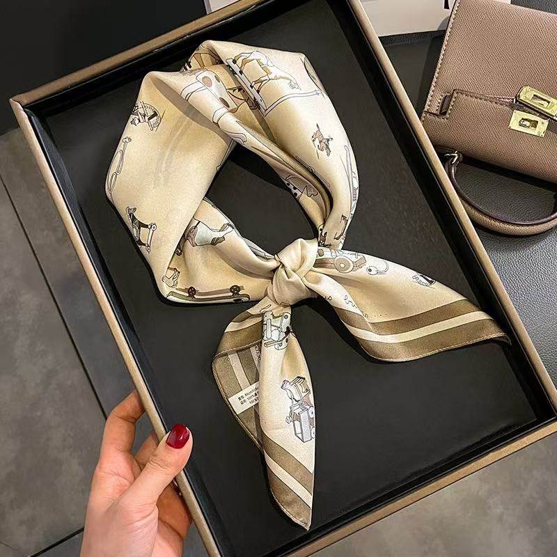 真丝方巾女秋冬季韩版百搭米色高级感桑蚕丝丝巾装饰领巾披肩围巾,服饰配件/皮带/帽子/围巾,围巾/丝巾/披肩,淘宝优惠券,粉丝福利购,淘宝优惠卷