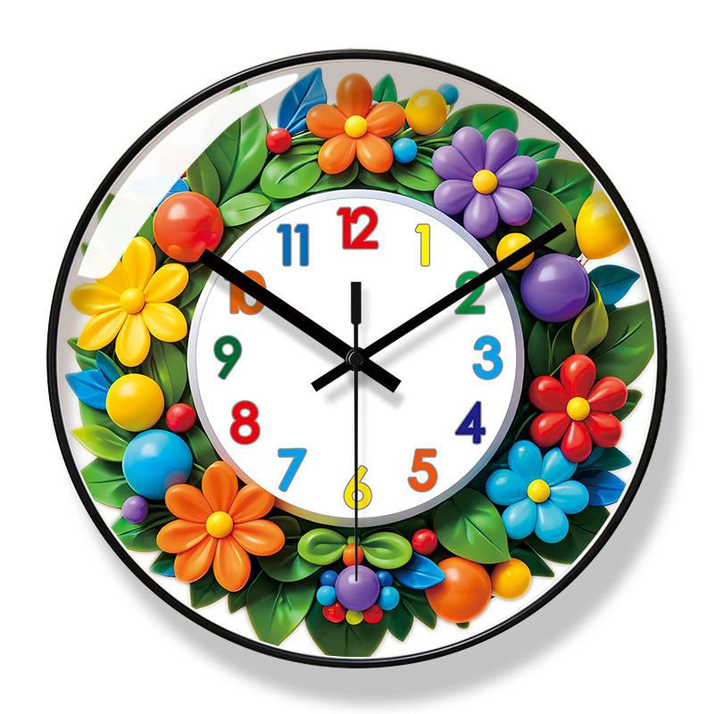 家用石英钟现代简约客厅挂墙钟表