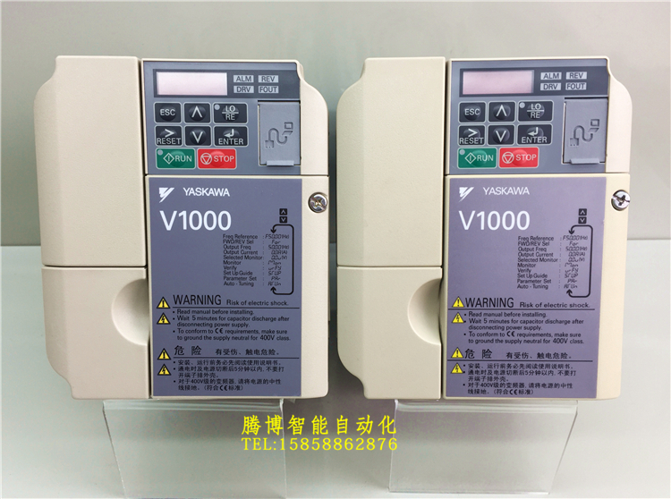 96成新原装安川变频器V1000 0.75KW/1.5KW 380V CIMR-VB4A0004BBA 标准件/零部件/工业耗材 其他五金件 原图主图