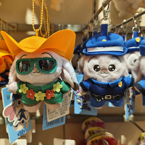 【MINISO】名创优品迪士尼疯狂动物城系列人物毛绒挂件包挂件卡通