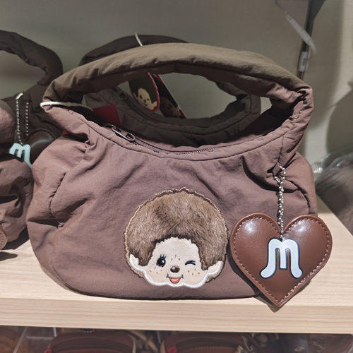 【MINISO】名创优品萌趣趣基础系列手提包(棕色)可爱卡通女包女士