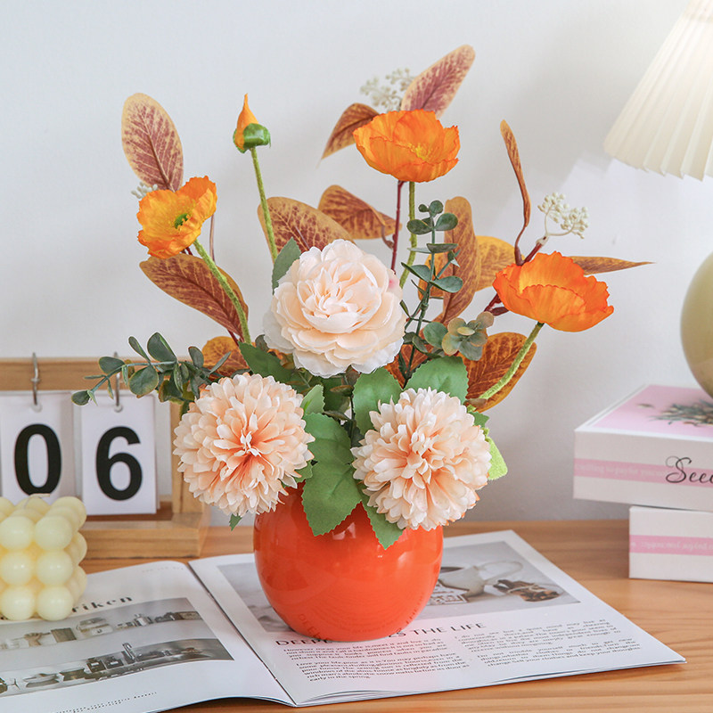 人造花人造花套装客厅装饰反桌插花桉树装饰花卉装饰花束可达奢华,家居饰品,仿真花/假花,淘宝优惠券,粉丝福利购,淘宝优惠卷