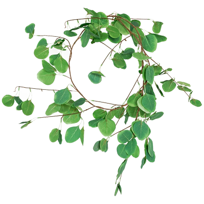 仿真绿叶吊顶墙面管道植物藤条