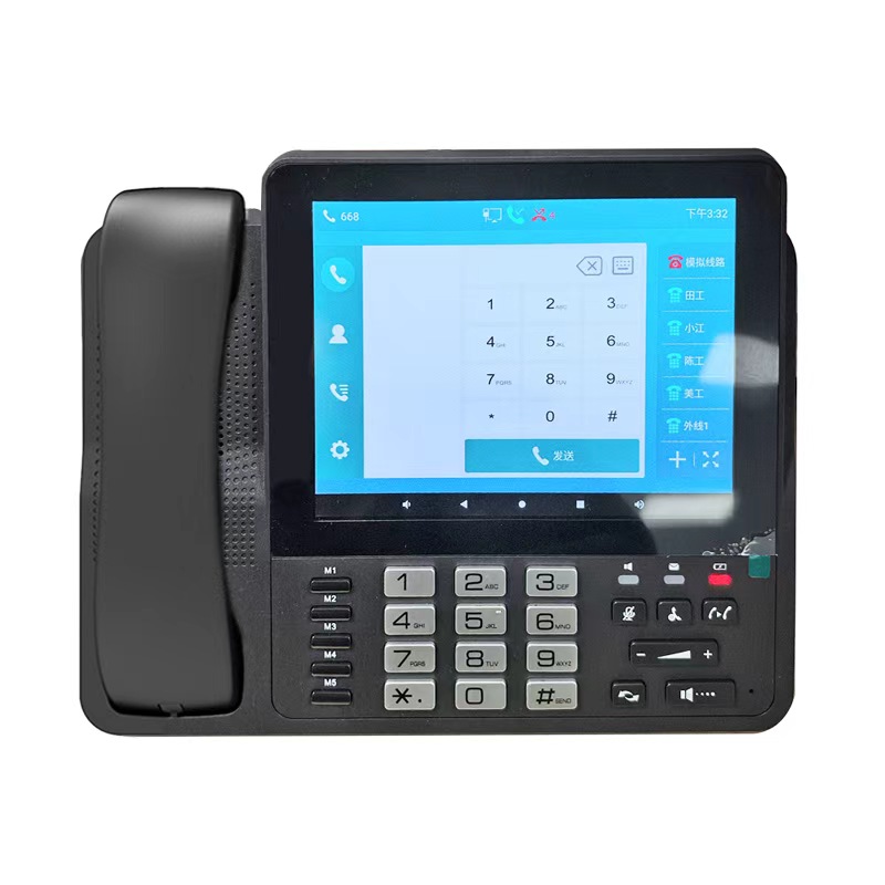 双模PSTN+IP录音无线WiFi电话机SIP电话机IP网关对讲IPPBX