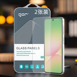 GOR适用Galaxy三星A56手A55机A54高a52清A51弧边A53透A42明A73非S全A72半A71荧5G屏幕防爆钢化玻璃保护硬贴膜