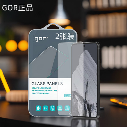 GOR适用谷歌Pixel8满版Pixel7钢化玻璃贴膜Google手机Pixel6荧屏Pixel5保护膜Pixel4XL高清Pixel3透pro明a膜