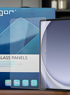 GOR适用三星Tab平A11板S11透S10明A9高S9清A8荧S8屏A7幕S7防6指FE纹Ultra爆+弧plus边Lite钢化玻璃保护硬贴膜