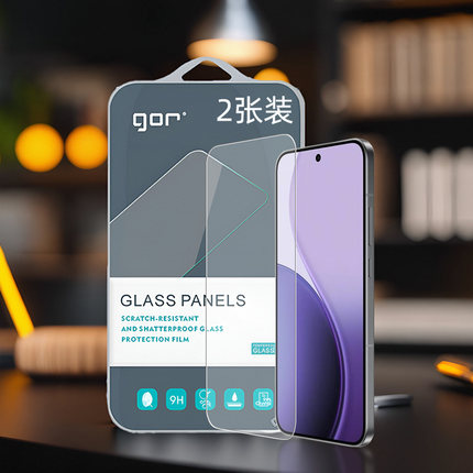 GOR适用OPPO手机Reno14钢化13玻璃贴膜Reno非15全8透6半7荧5屏12F幕pro高+清SE透明5防k指纹Z保护Lite硬贴膜
