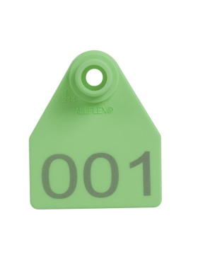 安乐福猪耳标无字带字可选颜色可选正品防伪1+4#耳号ALLFLEX100付