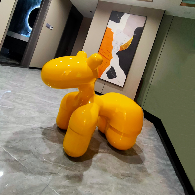 小马椅动物卡通座椅pony chair设计师创意客厅儿童卡通坐凳小狗椅