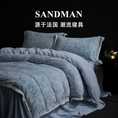 Sandman罗椰绒四件套冬季厚保暖