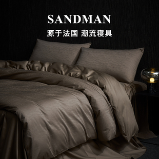 Sandman秋冬FUR轻奢高级感床上四件套100S纯棉床单被套床笠床品