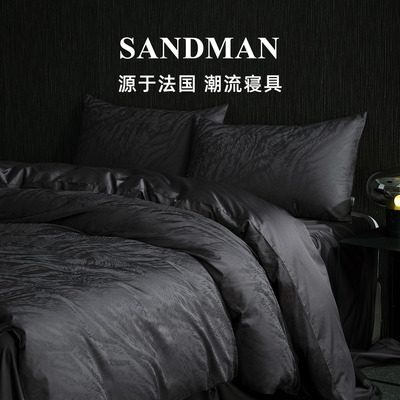 Sandman黑钻之境四件套黑色高级