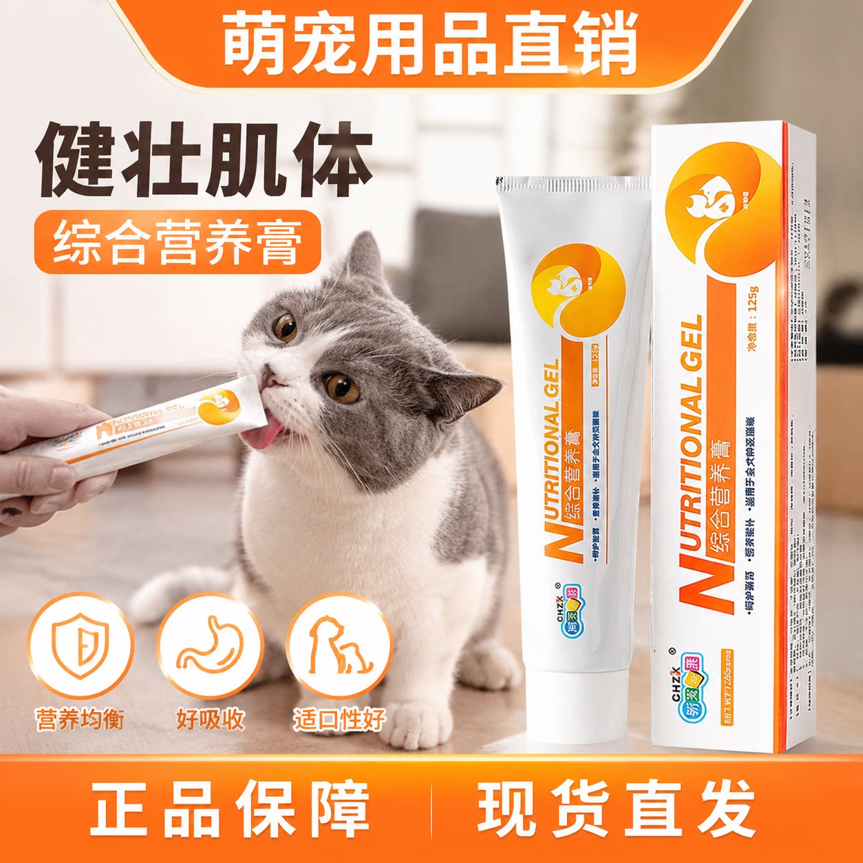 宠物营养膏肠胃调理挑食