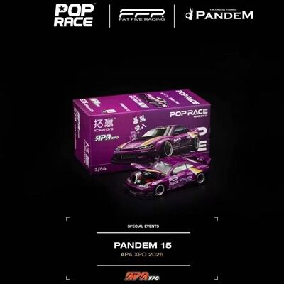2026佛展限定 拓意1:64 Pandem 15日产赛车模型APA XPO 收藏车模