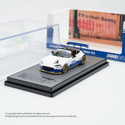 现货 INNO 1:64 马自达Miata MX-5 ND 火箭兔Pandem 合金汽车模型