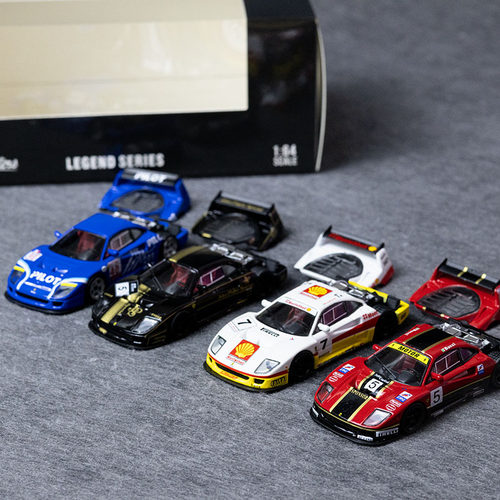 SH 1:64 法拉利f40 后盖可拆 独家版合金汽车模型 收藏