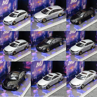 MJ 1:64 奔驰 AMG cls63 恶魔之眼 猎装版 北展 合金汽车模型
