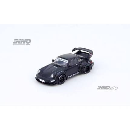 INNO 1:64 RWB 保时捷 964 Black Matt哑光黑 合金汽车模型