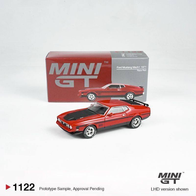 MINI GT 1:64 福特 Ford Mustang Mach1 1971 合金车模 #1122