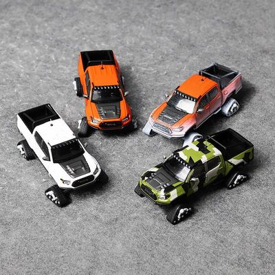 GCD 1:64 Toyota丰田塔科玛TACOMA雪地版仿真合金汽车模型收藏