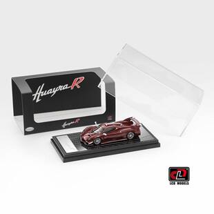 LCD 1:64 帕加尼Huayra R 红碳Pagani 仿真合金汽车模型收藏摆件