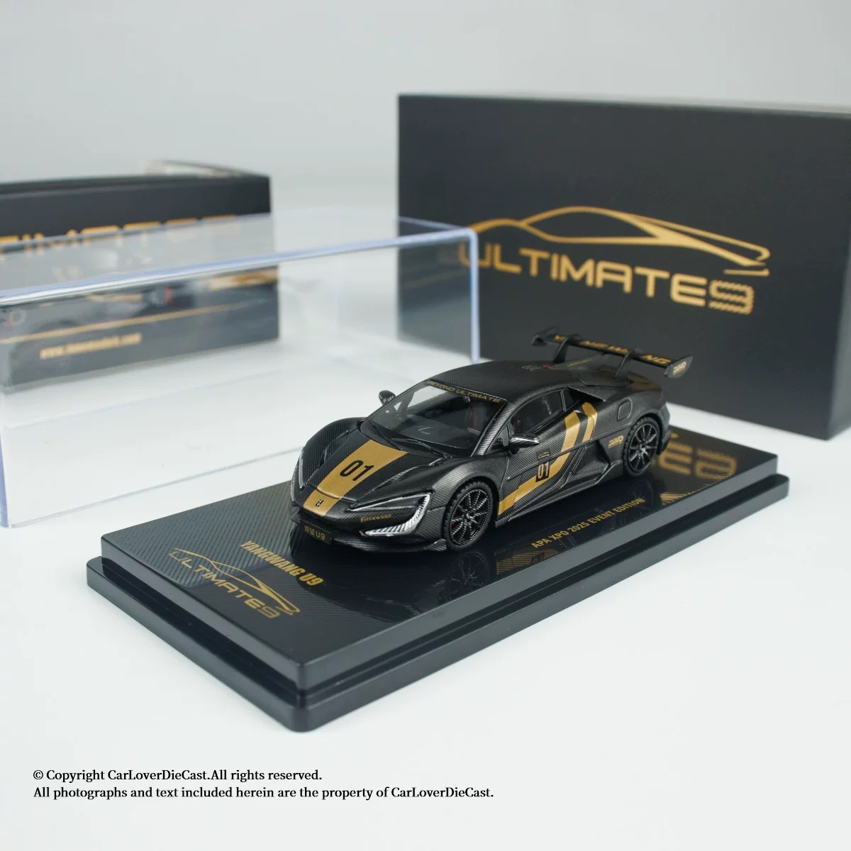inno 1:64 2025佛山展会限定 仰望u9 跑车模型合金模型有概率隐藏