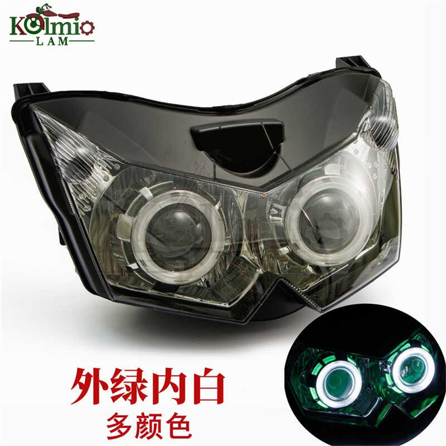 川崎z1000z750改装大灯总成车灯