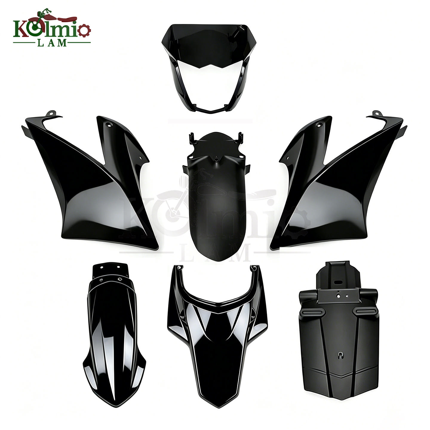 雅马哈XT660X XTX660 适用全车外壳头罩 侧板前后挡泥板尾板 车灯