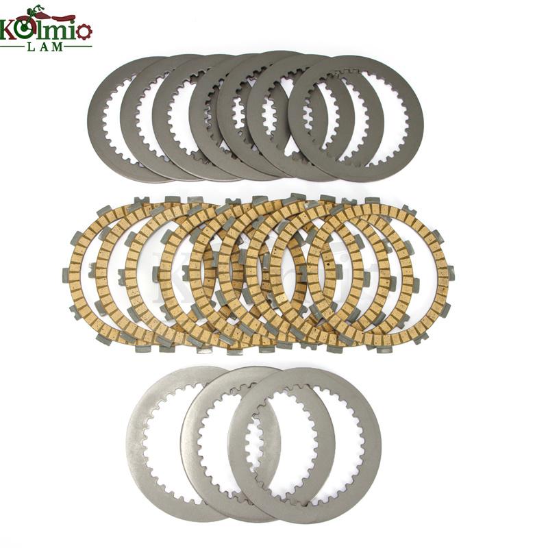 适用川崎Z1000 03-22年Z1000SX ZX-10R 离合器纸基摩擦片铁片钢片