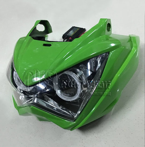 川崎现货适用z250头罩前大灯