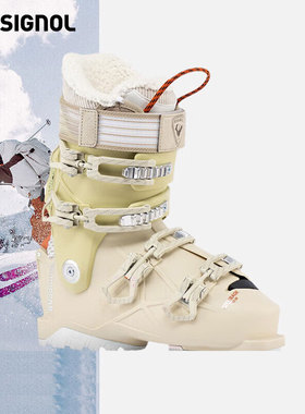 ROSSIGNOL25/26款双板滑雪鞋女全地域快穿双板雪鞋ALLTRACK 80/90