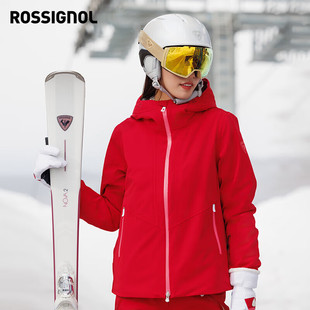 ROSSIGNOL25新品金鸡滑雪板滑雪上衣女保暖防风疏水款双板滑雪服