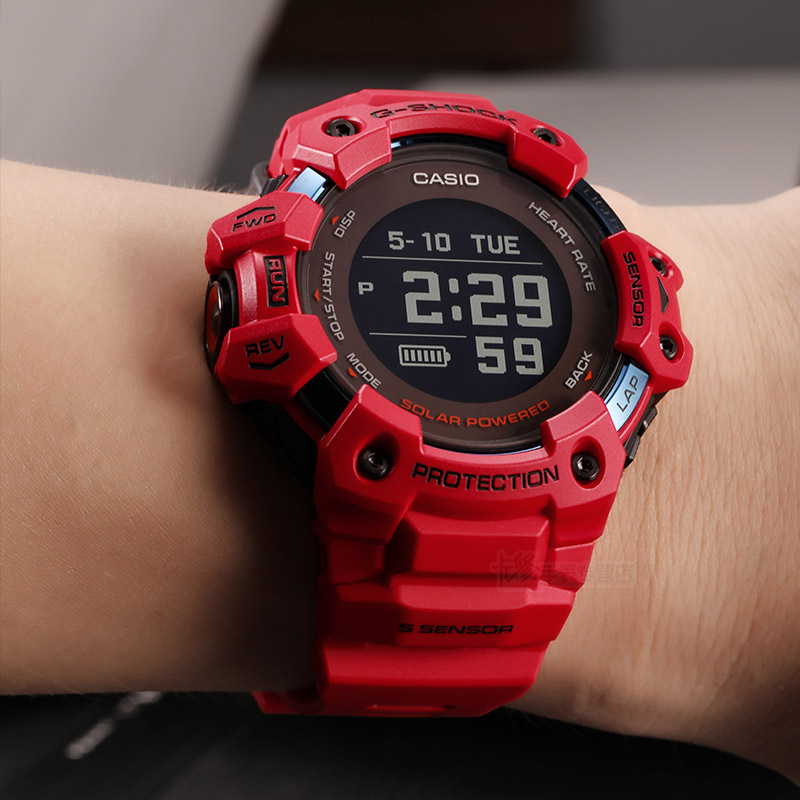 Casio智能手表测心率GPS运动跑步