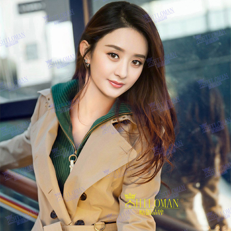 你和我的倾城时光赵丽颖林浅明星同款卡其色风衣女中长款韩版外套