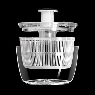 蔬菜脱水器家用水果沙拉脱水机厨房果蔬沥水篮手动按压式脱水机