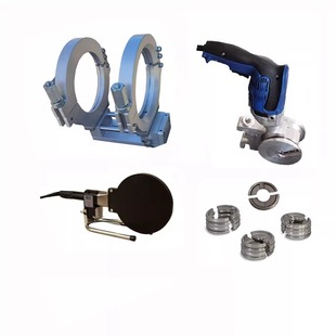 瑞泰博迷你110V便携式pph热熔焊机 Pvdf手动狭窄高空对接焊夹具