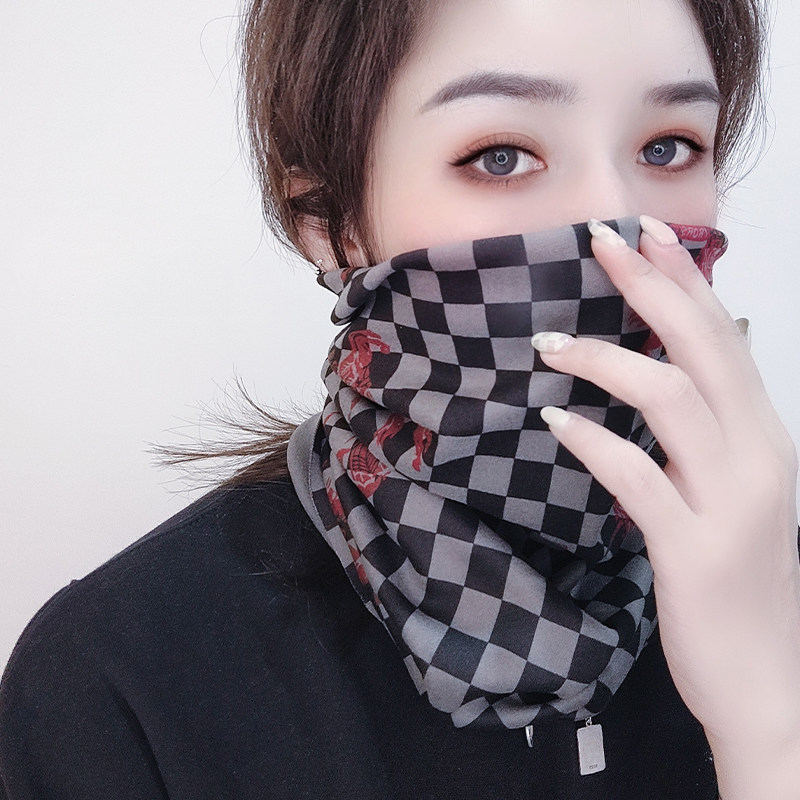 脖套女冬季保暖魔术头巾头套帽春秋户外防风骑行面罩护颈椎围脖