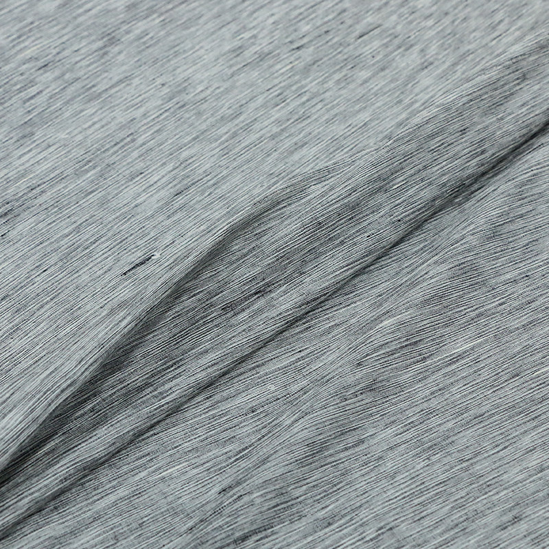 【白灰】重磅柞蚕丝双宫色织布料复古肌理双宫绸汉服服装设计面料